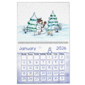 Niedlicher Tiere Stift Kunst von Krisi ArtKSZP Kalender (Jan 2026)