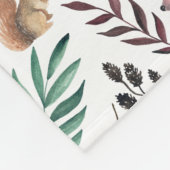 Niedlicher Tiere Zimmerdekoration Fleecedecke (Ecke)