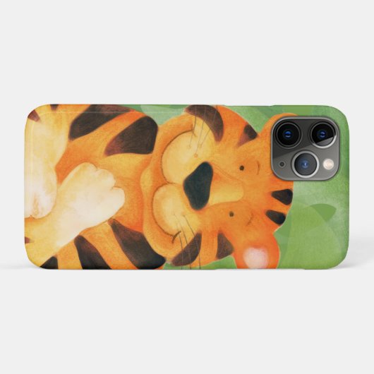 Niedlicher Tiger Case-Mate iPhone Hülle (Rückseite (Horizontal))