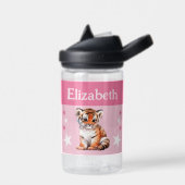 Niedlicher Tiger trägt den Namen der Sterne Kinder Trinkflasche (Links)