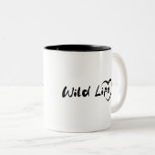 niedlicher Tiger Zweifarbige Tasse (VorderseiteRechts)