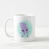 Niedlicher Tintenfisch Kaffee Tasse (Links)