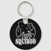 Niedlicher Tintenfisch Schlüsselanhänger (Vorderseite)