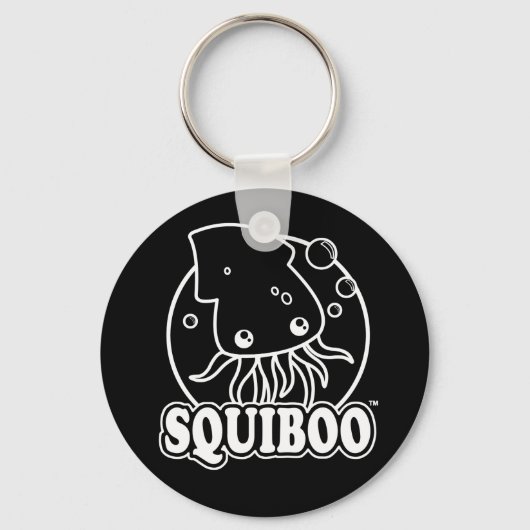 Niedlicher Tintenfisch Schlüsselanhänger (Vorderseite)