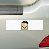 niedlicher Toast Autoaufkleber (Auf Auto)