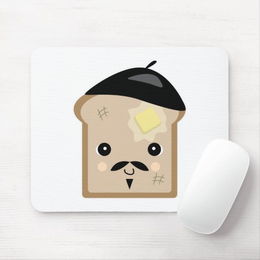 niedlicher Toast Mousepad (Mit Mouse)