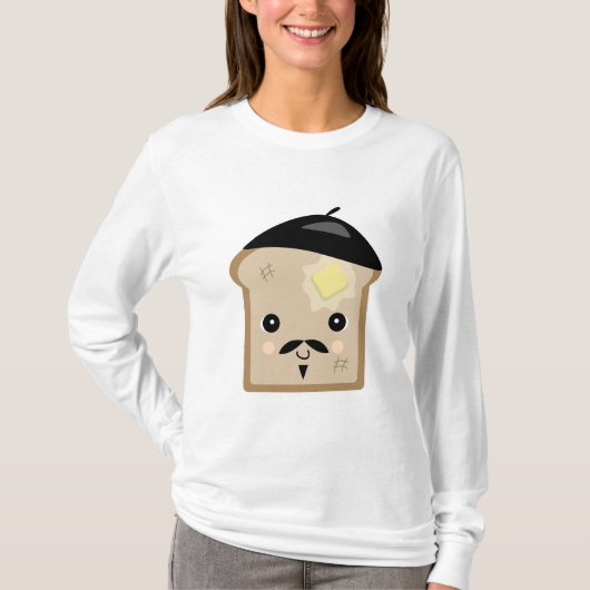 niedlicher Toast T-Shirt (Vorderseite)