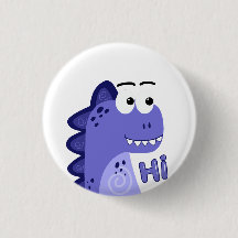 Niedlicher tollpatschiger kleiner Dino