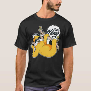 Niedlicher Toon Sloth Lasse Hang T-Shirt