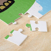 Niedlicher Tortoise-Cartoon Puzzle (Seite)