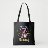 Niedlicher Toucan 7. Geburtstag 7. Geburtstag Tasche (Vorderseite)