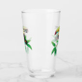 Niedlicher Toucan Beach Glass Glas (Links)