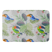 Niedlicher Toucan bird, Everybirdy Pattern, Wasser Badematte (Vorderseite)