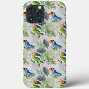 Niedlicher Toucan bird, Everybirdy Pattern, Wasser Case-Mate iPhone Hülle
