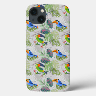 Niedlicher Toucan bird, Everybirdy Pattern, Wasser Case-Mate iPhone Hülle