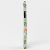 Niedlicher Toucan bird, Everybirdy Pattern, Wasser Case-Mate iPhone Hülle (Hinten/Rechts)