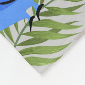 Niedlicher Toucan bird, Everybirdy Pattern, Wasser Fleecedecke (Ecke)