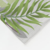 Niedlicher Toucan bird, Everybirdy Pattern, Wasser Fleecedecke (Ecke)