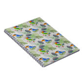 Niedlicher Toucan bird, Everybirdy Pattern, Wasser Notizblock (Rechte Seite)
