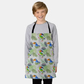 Niedlicher Toucan bird, Everybirdy Pattern, Wasser Schürze (Getragen)