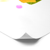 Niedlicher Toucan Bird Poster (Ecke)