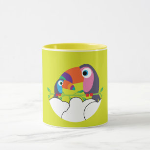 Niedlicher Toukan   LIEBE   Funny Birds Tasse