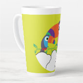 Niedlicher Toukan | LIEBE | Funny Birds Tasse Serv (Linke Ecke)