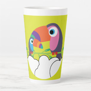 Niedlicher Toukan   LIEBE   Funny Birds Tasse Serv