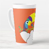 Niedlicher Toukan | LIEBE | Funny Birds Tasse Serv (Linke Ecke)