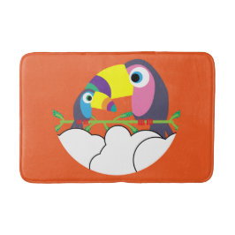 Niedlicher Toukan | LIEBE | Funny Birds Tasse Serv Badematte