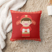 Niedlicher traditioneller kissen (Decke)