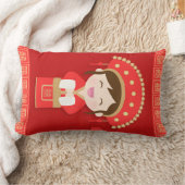 Niedlicher traditioneller lendenkissen (Decke)