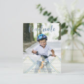 Niedlicher Transparenzeffekt Pre-K Abschluss Foto Postkarte (Stehend Vorderseite)