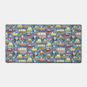 Niedlicher Transport Blue Schreibtischunterlage (Vorderseite)