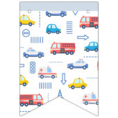 Niedlicher Transport glücklich Geburtstag Wimpelkette (Erste Fahne)