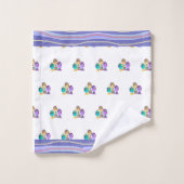 Niedlicher Transport Karikatur Kids Handtuch Set (Waschlappen)