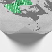 Niedlicher, trendiger, Vintager Hengst Geschenkpapier (Ecke)