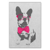 Niedlicher, trendiger, Vintager Hengst Tischnummer (Vorderseite)