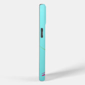 Niedlicher Trendy Pink Schlucken Bird Butterfly üb Case-Mate iPhone Hülle (Rückseite / Rechts)