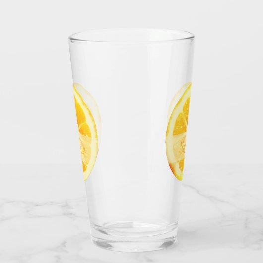 NIEDLICHER TRENDY YELLOW CUT LEMON FRUIT INDIVIDUE GLAS (Links)