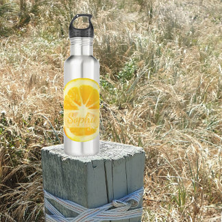 NIEDLICHER TRENDYELLOW CUT LEMON OBSTSLICE MIT NAM EDELSTAHLFLASCHE