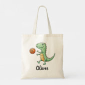 Niedlicher Trex Basketball Tragetasche (Rückseite)