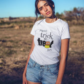 Niedlicher Trick oder Treat Halloween Personalisie T-Shirt