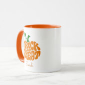 Niedlicher Trick oder Treat Halloween Pumpkin Tasse (Vorderseite Links)