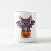 Niedlicher Trick oder Tretboot Kaffeetasse (Mittel)
