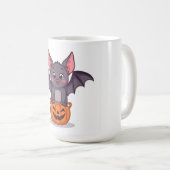 Niedlicher Trick oder Tretboot Kaffeetasse (VorderseiteRechts)