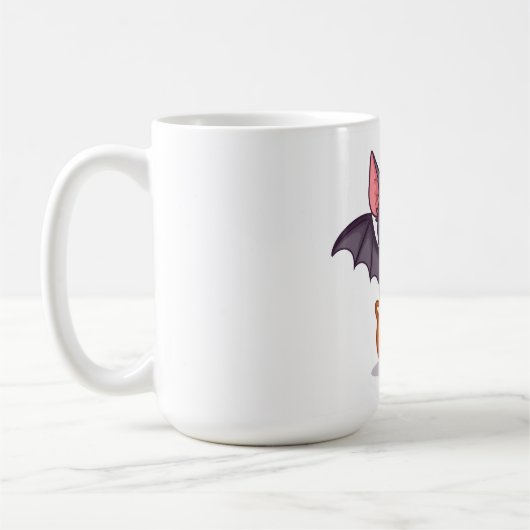 Niedlicher Trick oder Tretboot Kaffeetasse (Links)