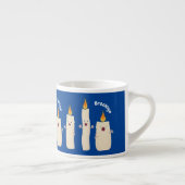 Niedlicher Trio-Cartoon Espressotasse (Rechts)