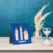 Niedlicher Trio-Cartoon Fotoplatte (InSitu)