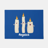 Niedlicher Trio-Cartoon Fußmatte (Vorderseite)